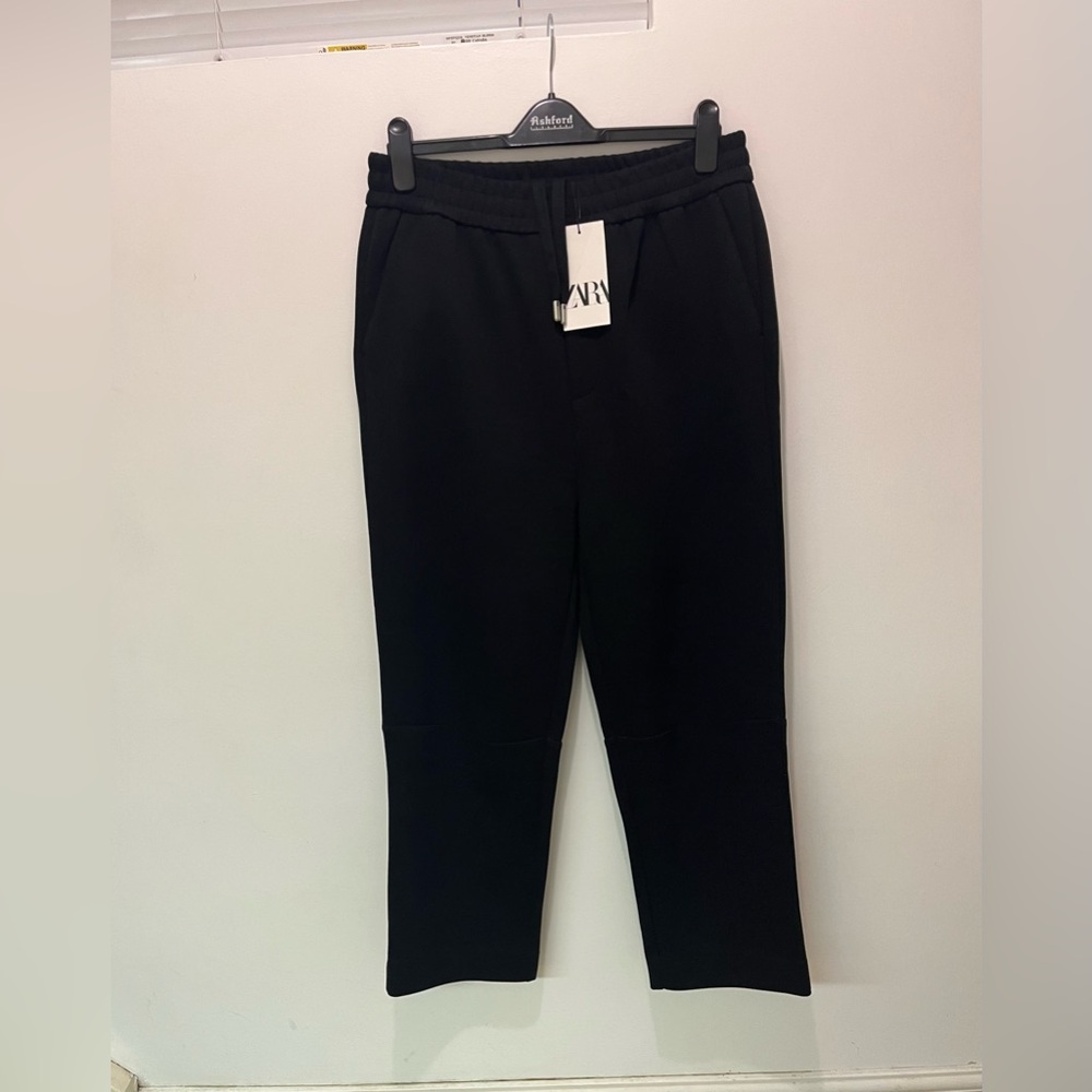 NWT - Black Zara Thick & Warm Pants -Great for Outdoor Fall / Winter Activities